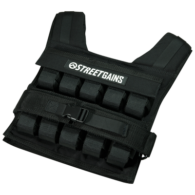 Gewichtsvest 20KG Zwart | StreetGains® Gewichtsvest 20KG Zwart | StreetGains®