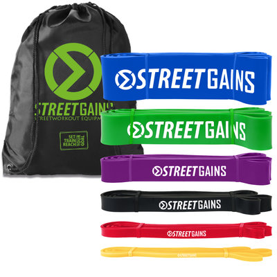Complete Pack - Resistance Fitness Bands | StreetGains® Complete Pack - Resistance Fitness Bands | StreetGains®