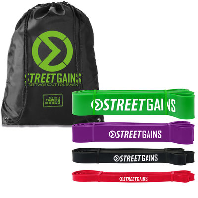 Muscle Up Pack - Resistance Fitness Bands | StreetGains® Muscle Up Pack - Resistance Fitness Bands | StreetGains®