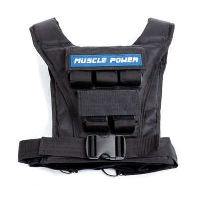 Gilet lesté Femme & Homme 10KG | Muscle Power® Gilet lesté Femme & Homme 10KG | Muscle Power®
